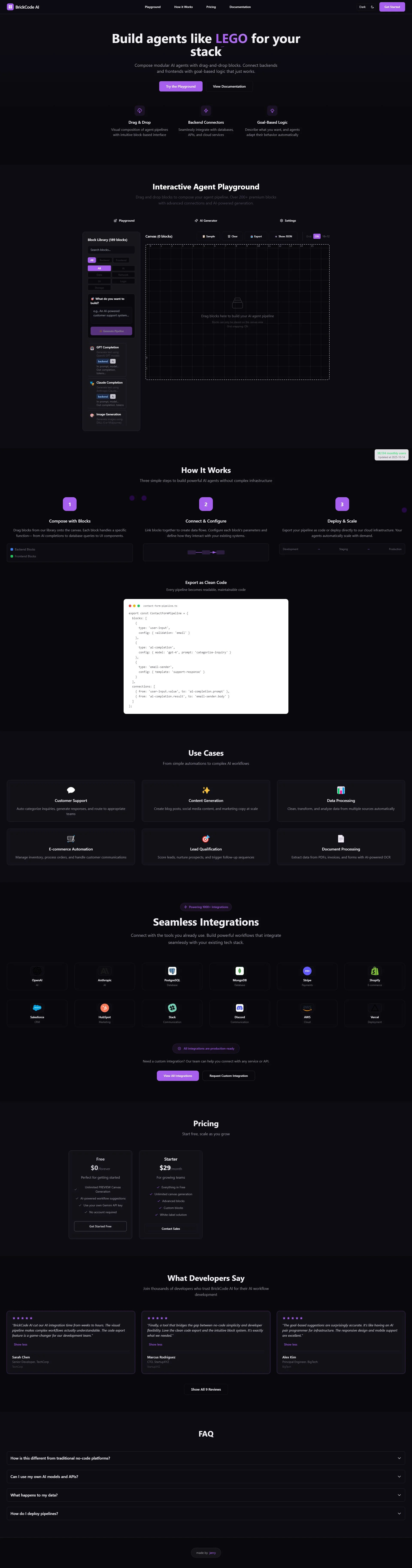 BrickCoder screenshot
