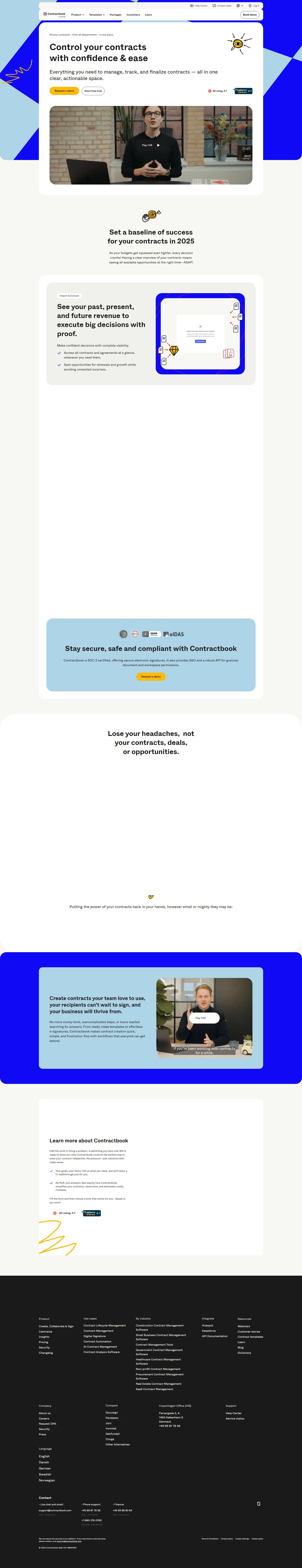 Contractbook screenshot