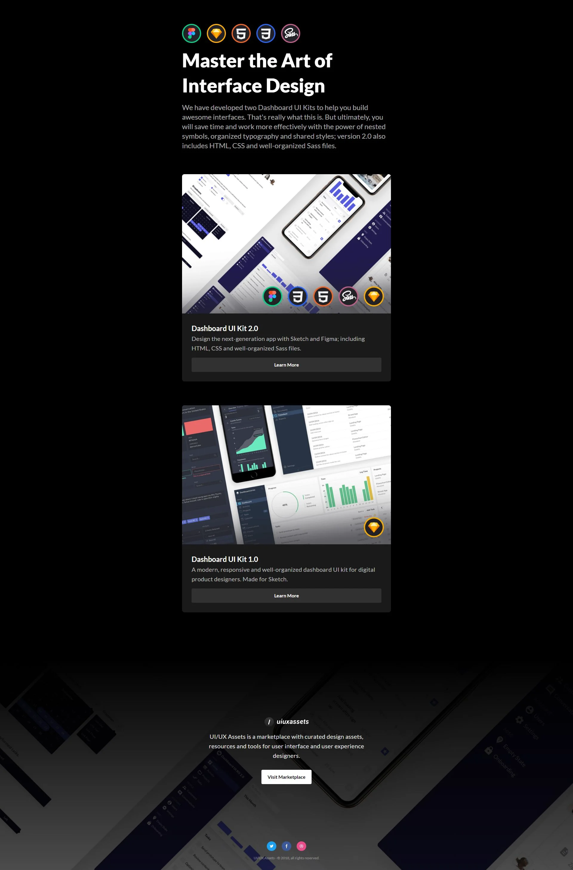 dashboarduikit.com screenshot