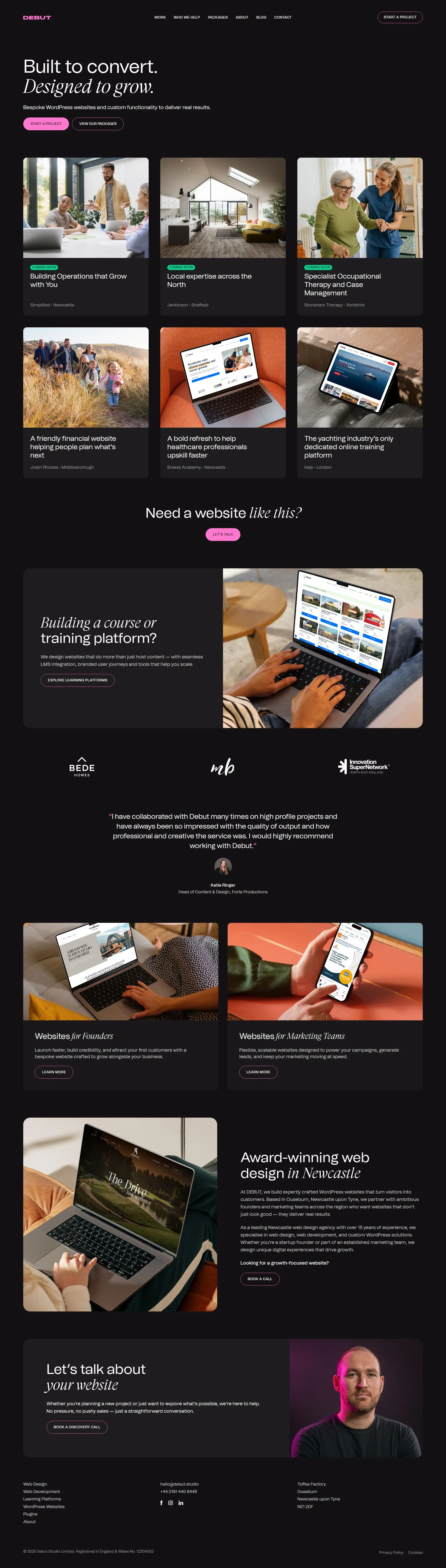 Debut Studio screenshot