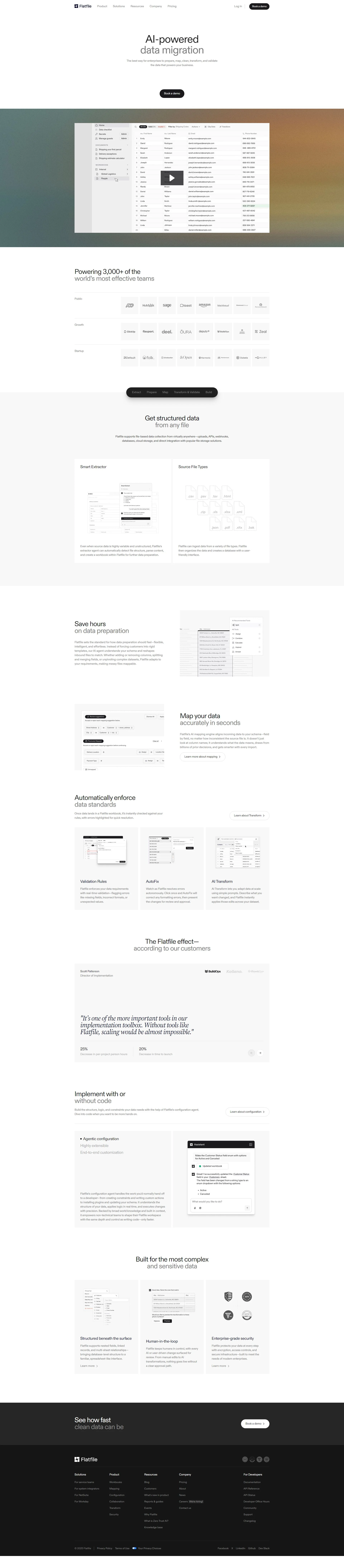 flatfile.io screenshot