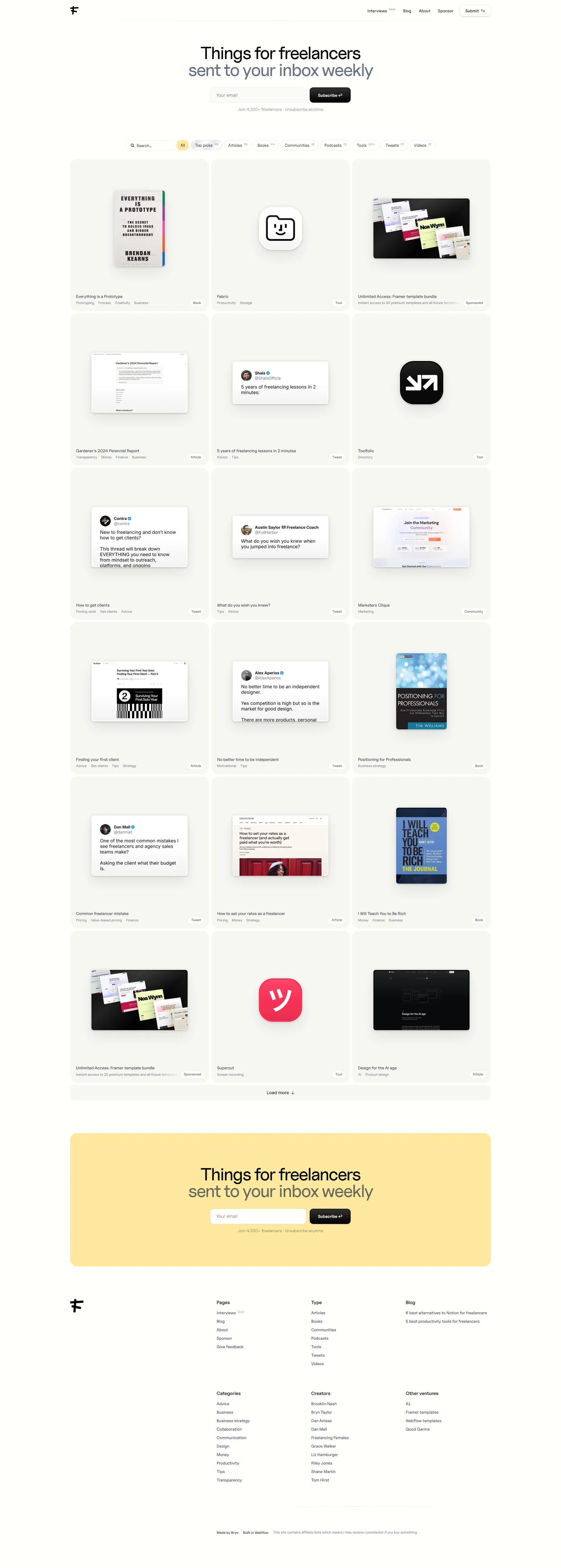 Freelance Things screenshot