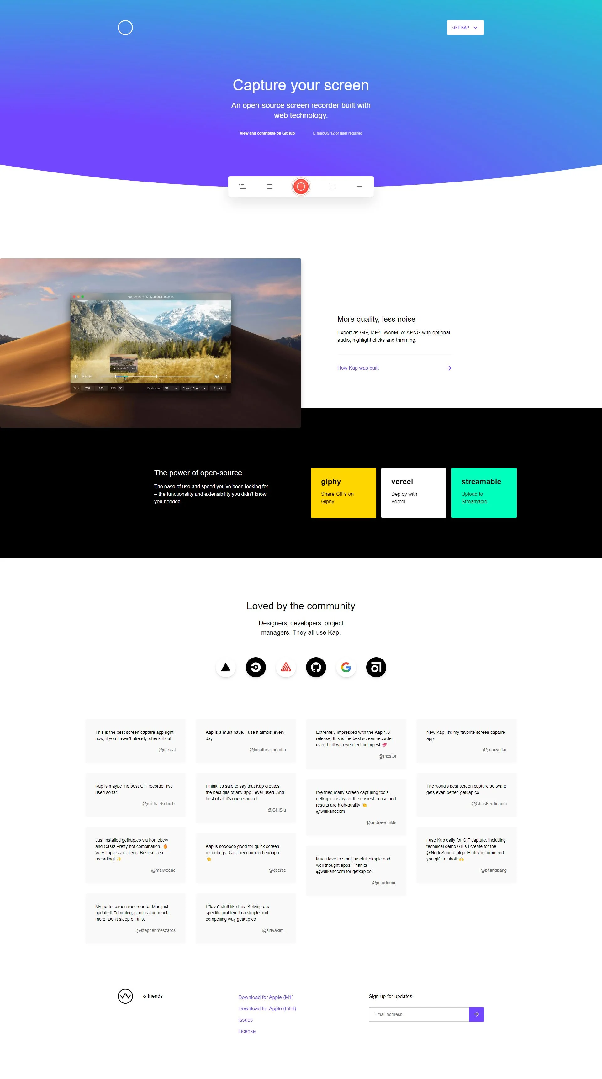 getkap.co screenshot