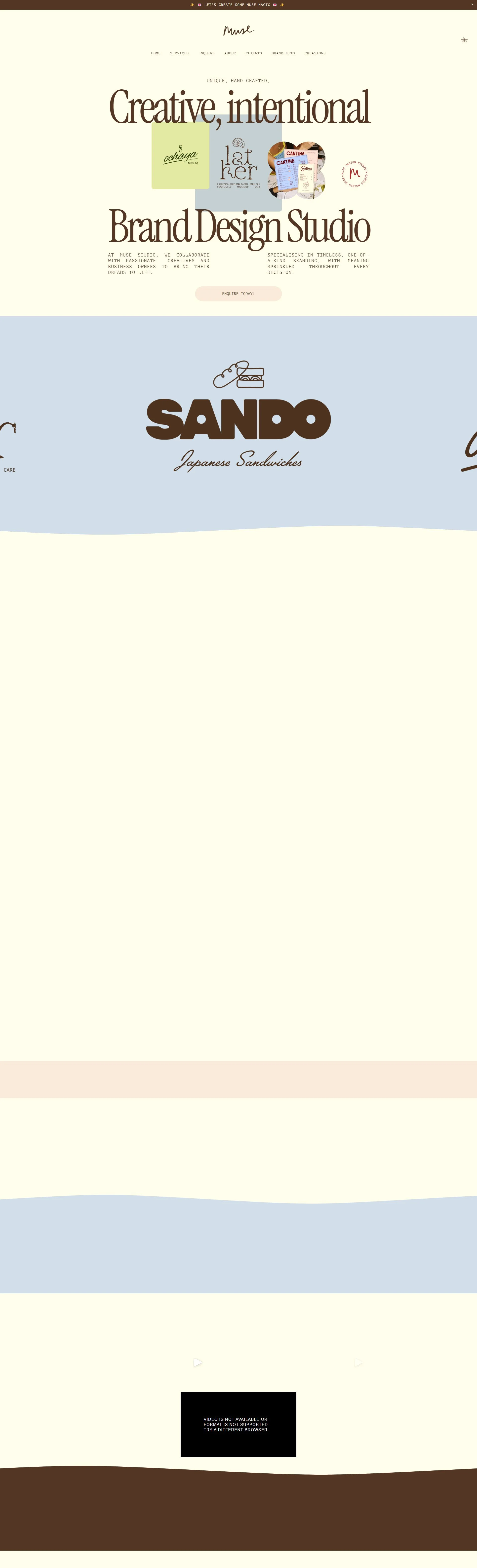 Muse Design Studio screenshot