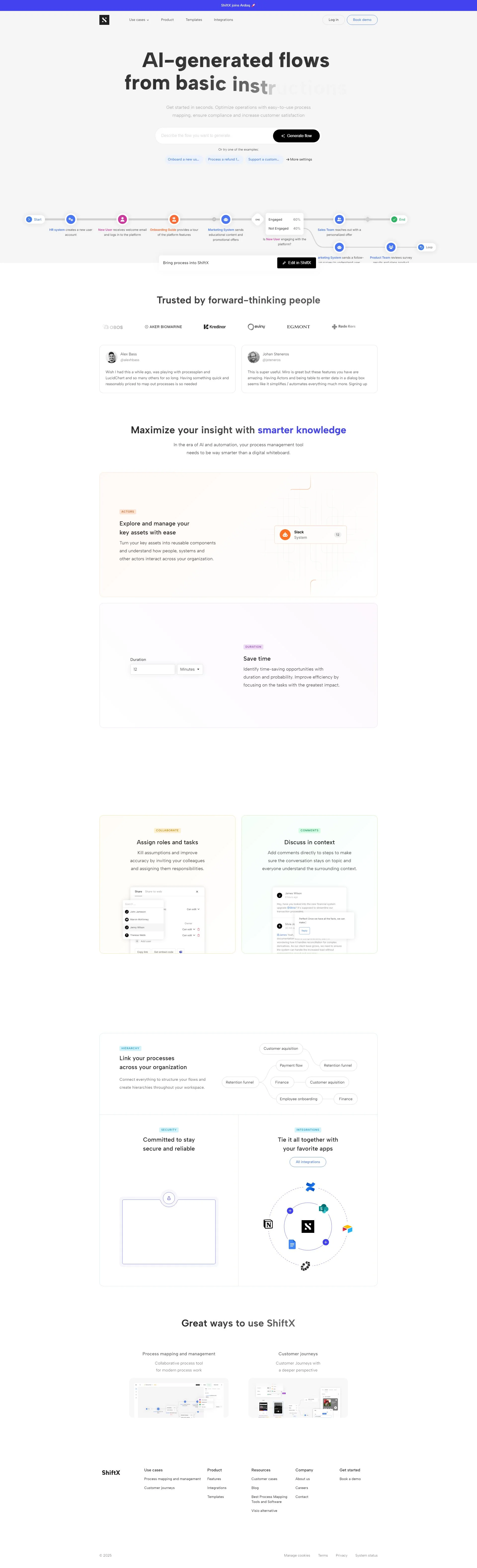 shiftx.com screenshot