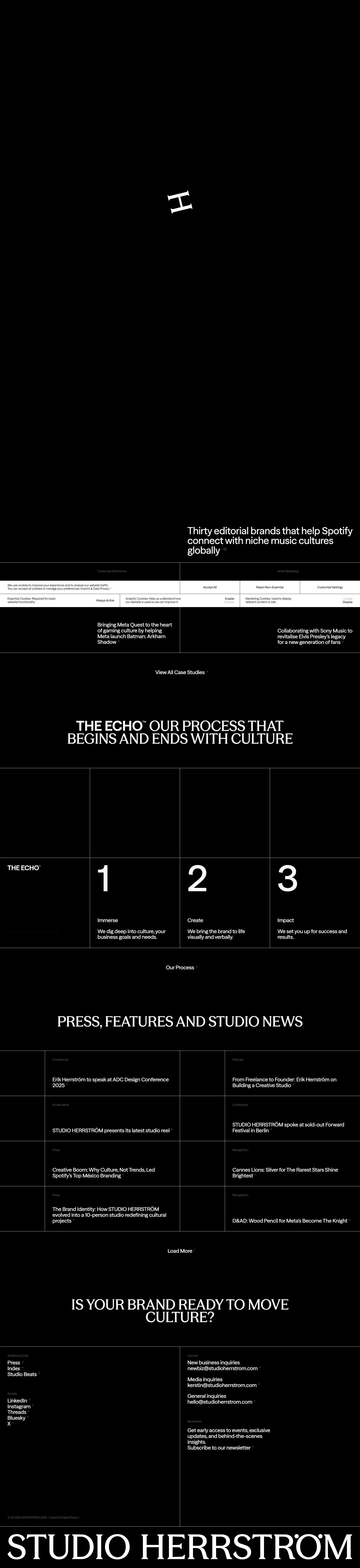 STUDIO HERRSTRÖM screenshot