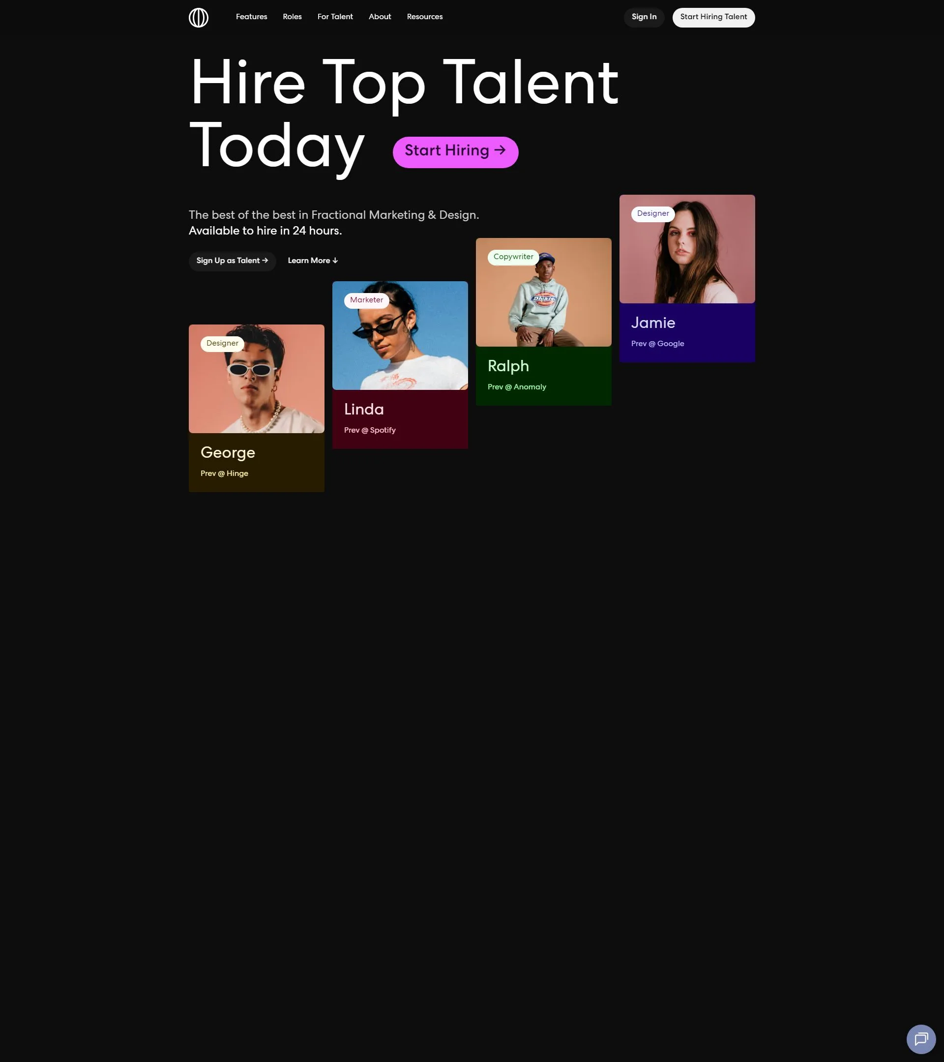 about.pangea.app homepage