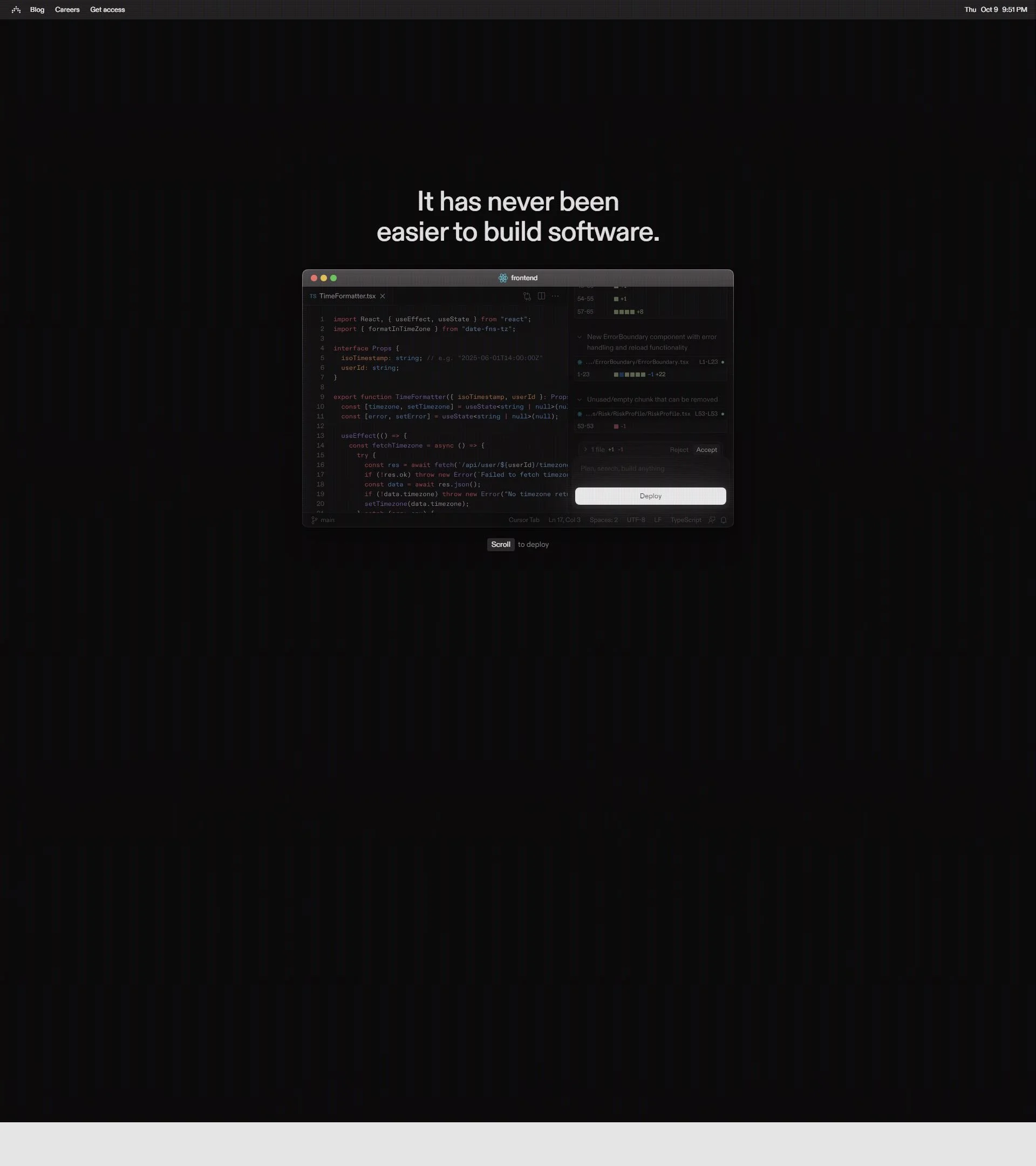 antimetal.com homepage
