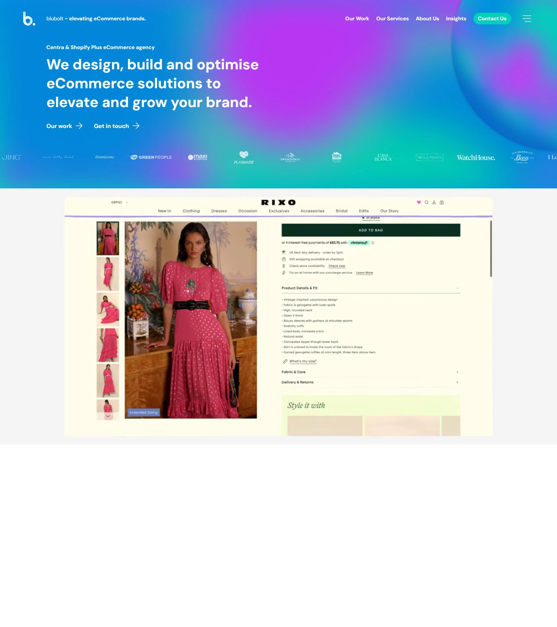 blubolt.com homepage