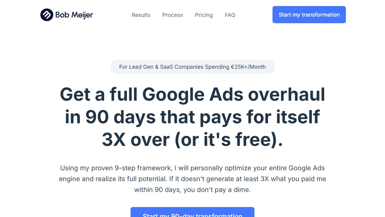 bobmeijer.nl homepage