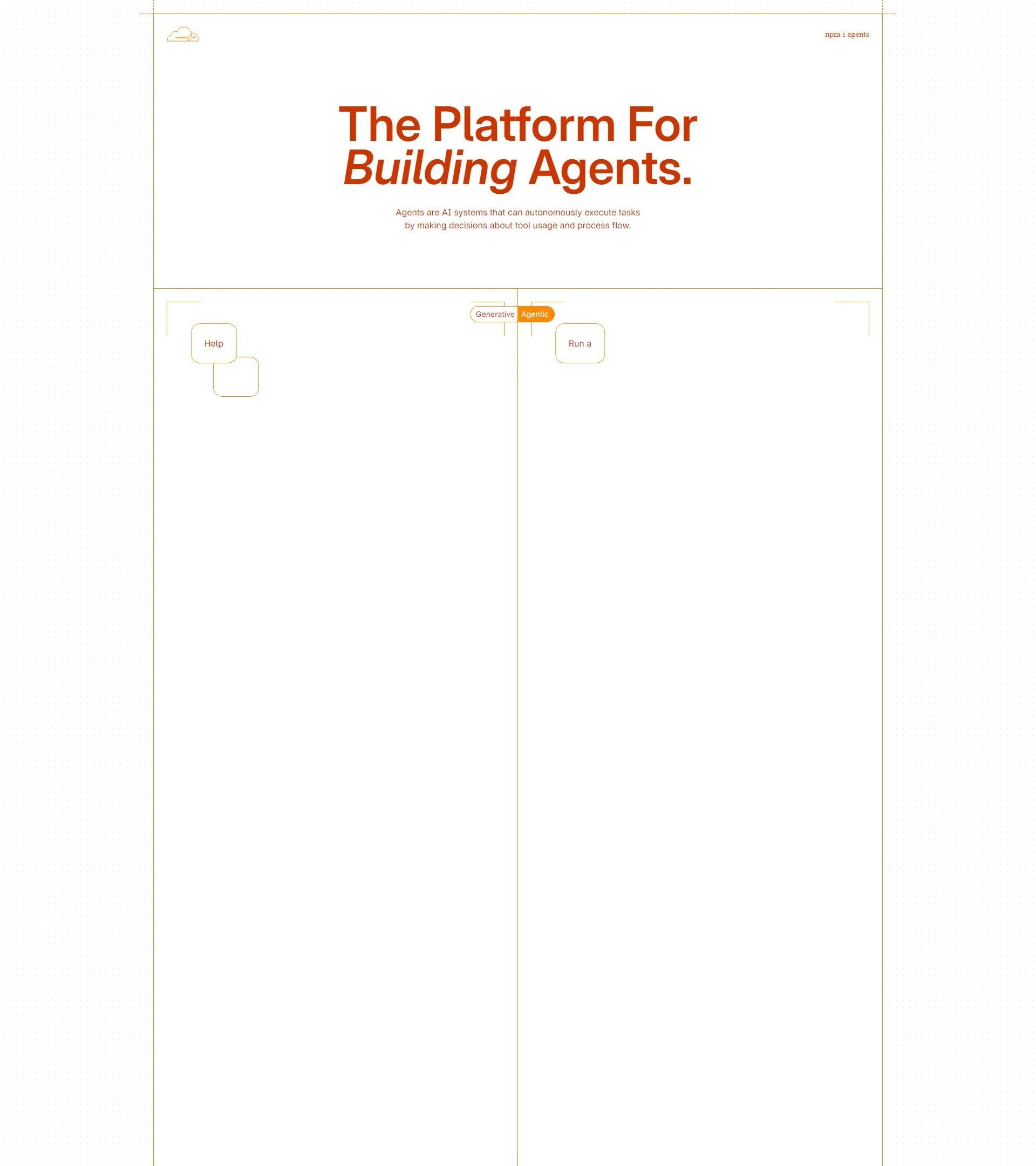 Cloudflare Agents background