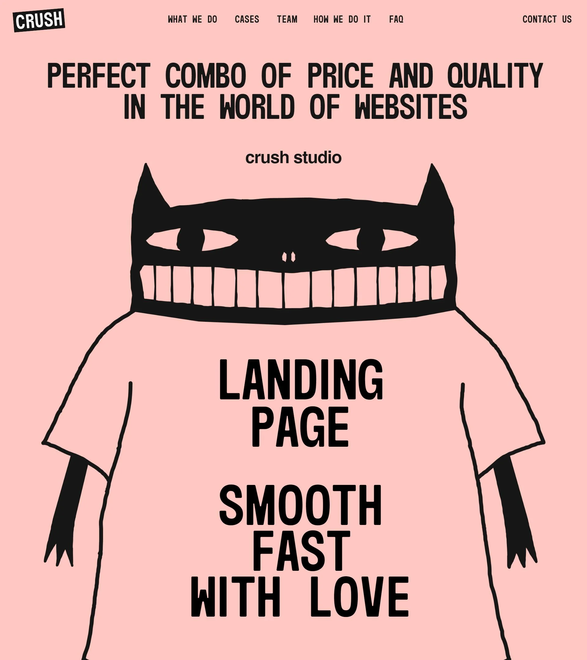 CRUSH STUDIO homepage