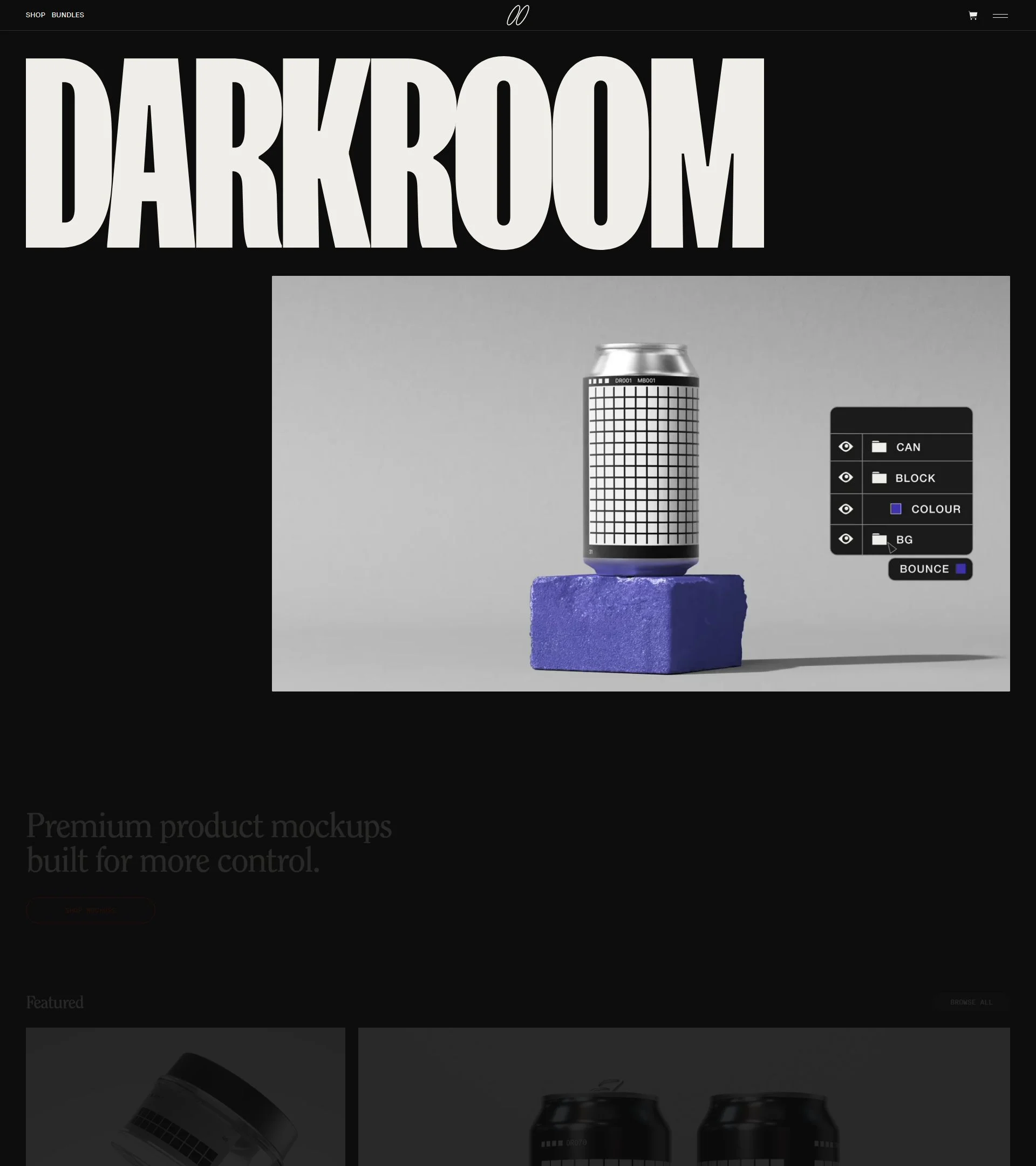 Darkroom homepage