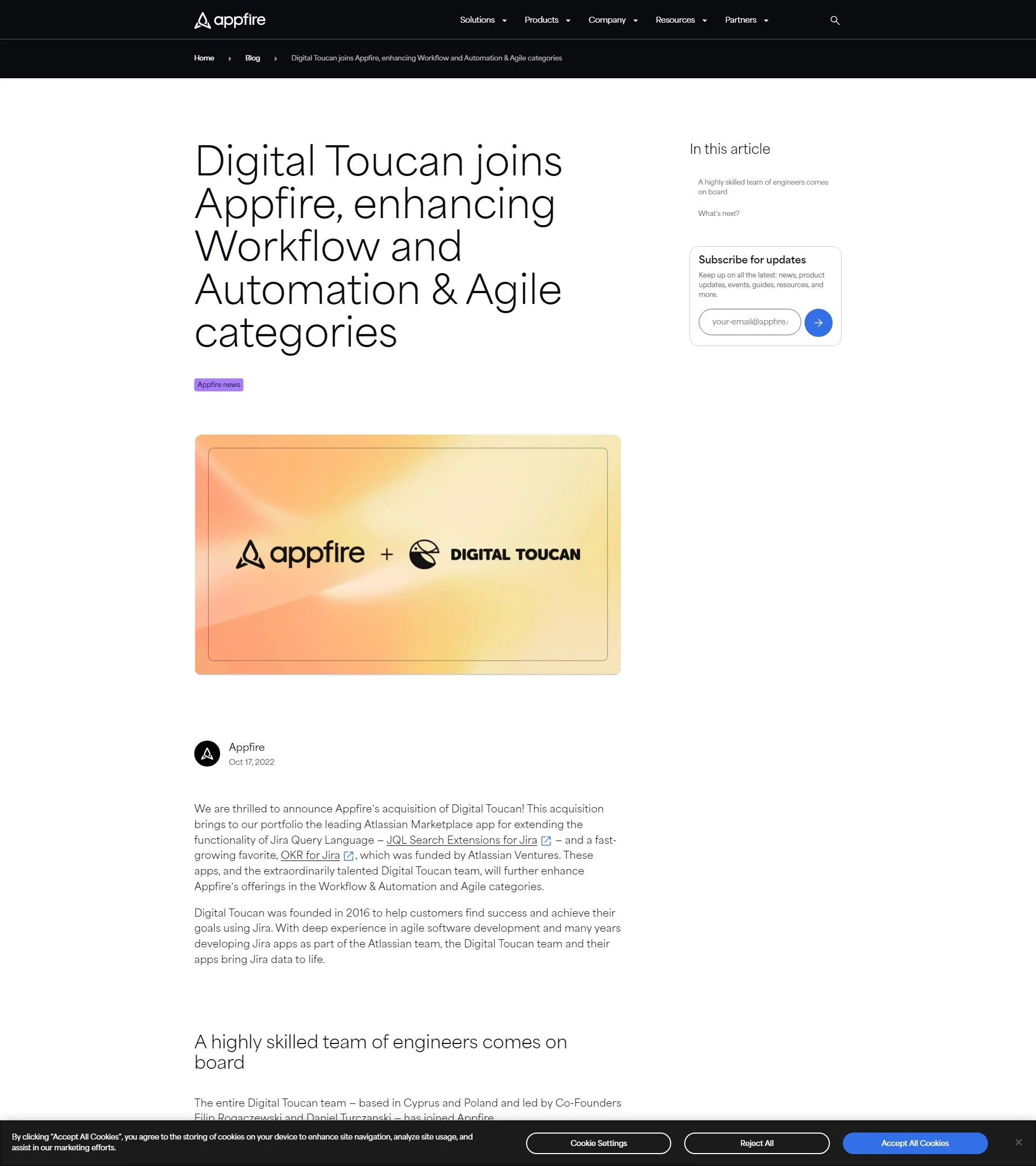 digitaltoucan.com homepage