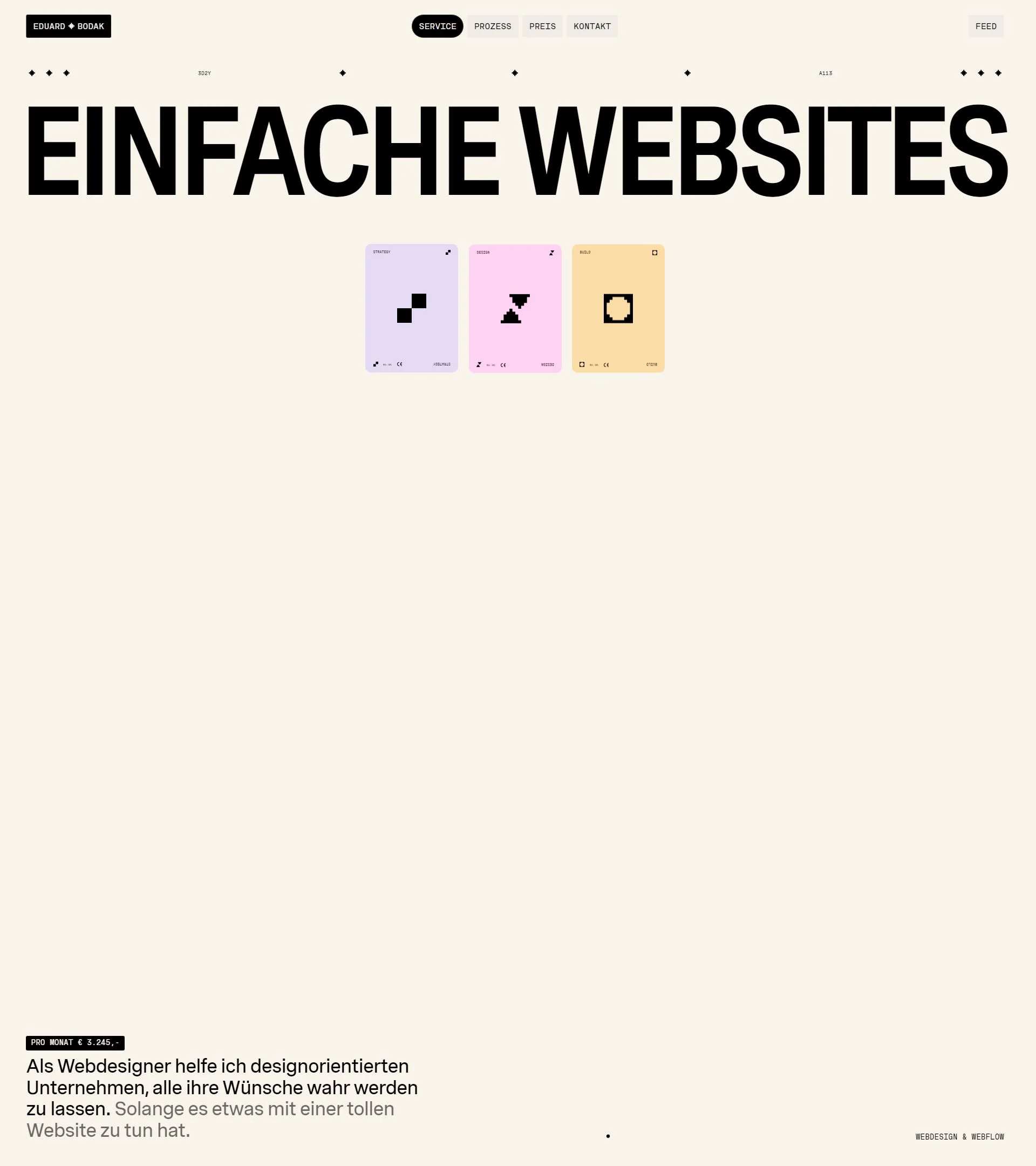 Eduard Bodak homepage