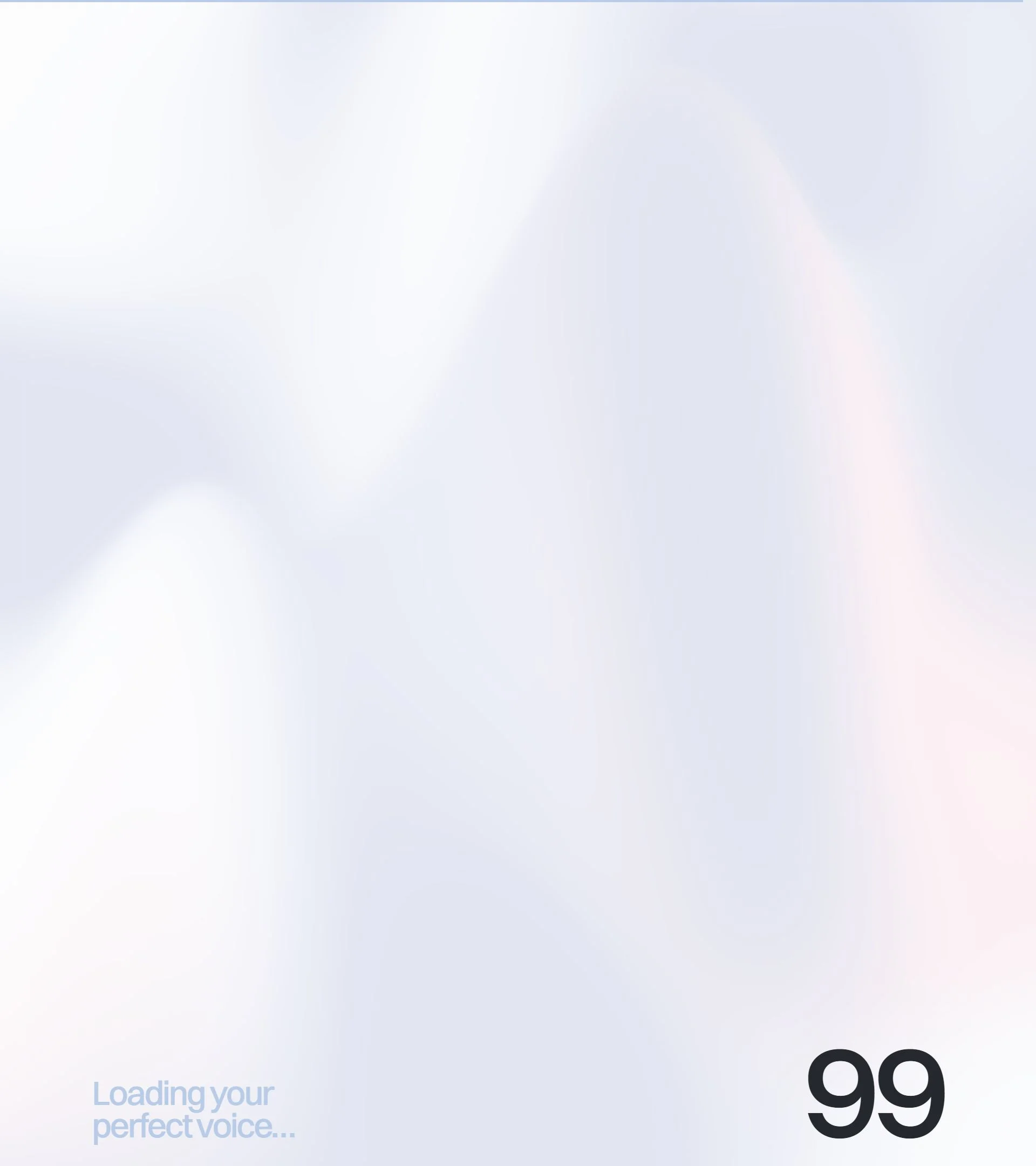 Human Voice Over background