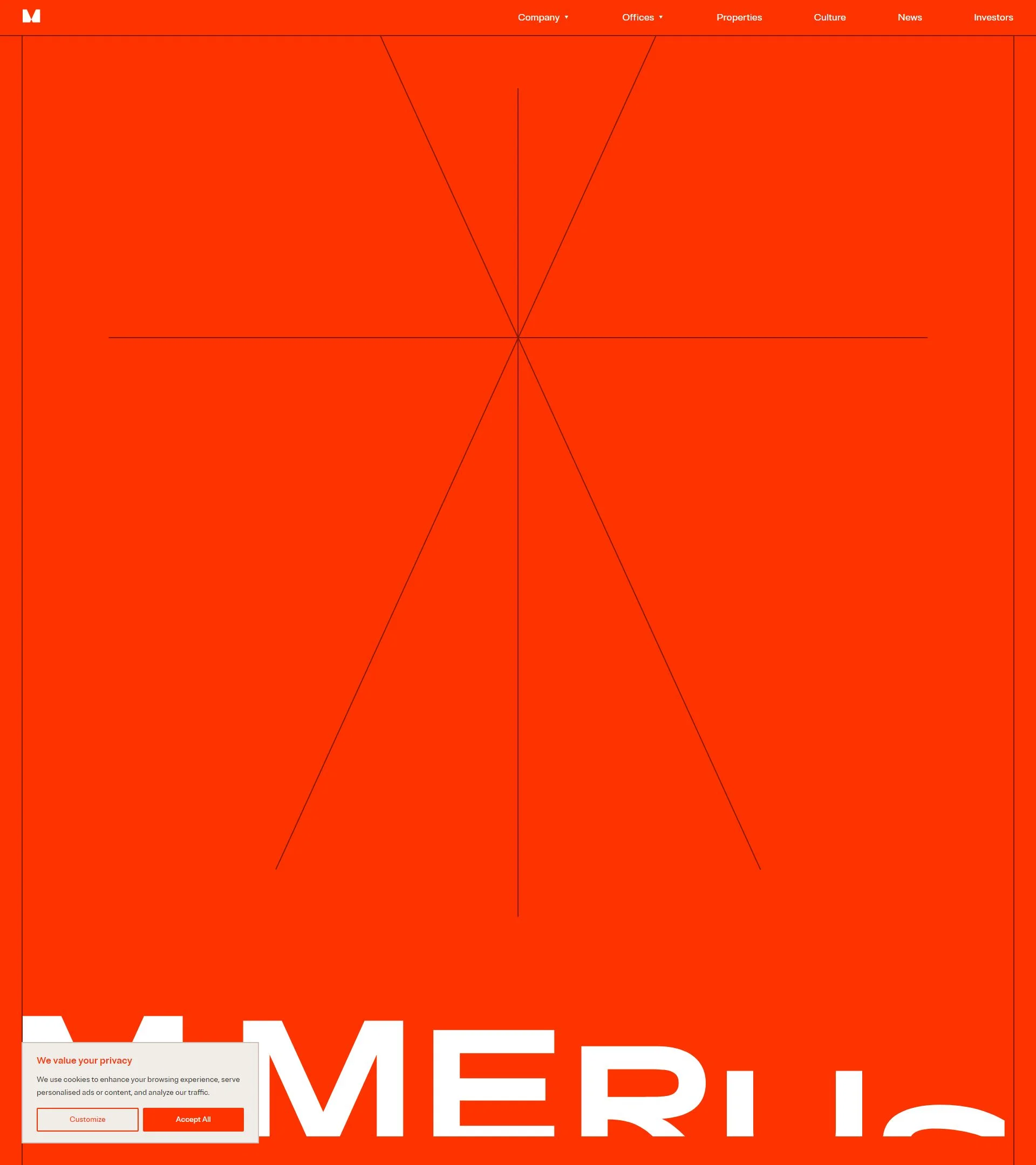 Merus homepage