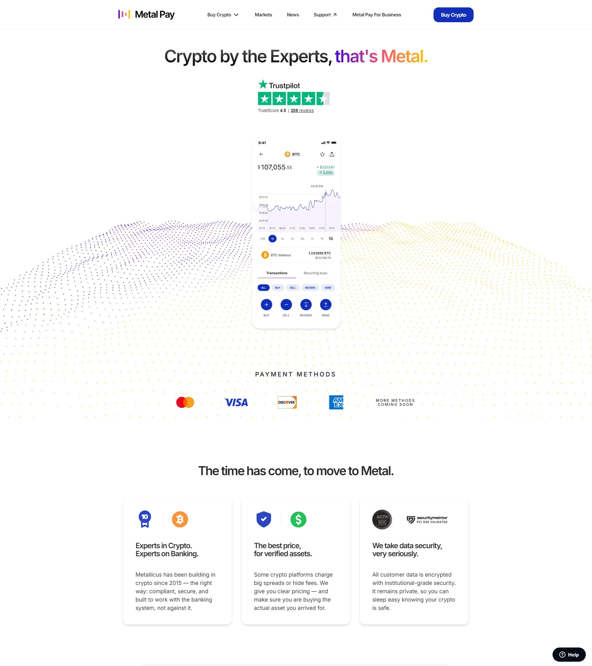 metalpay.com homepage