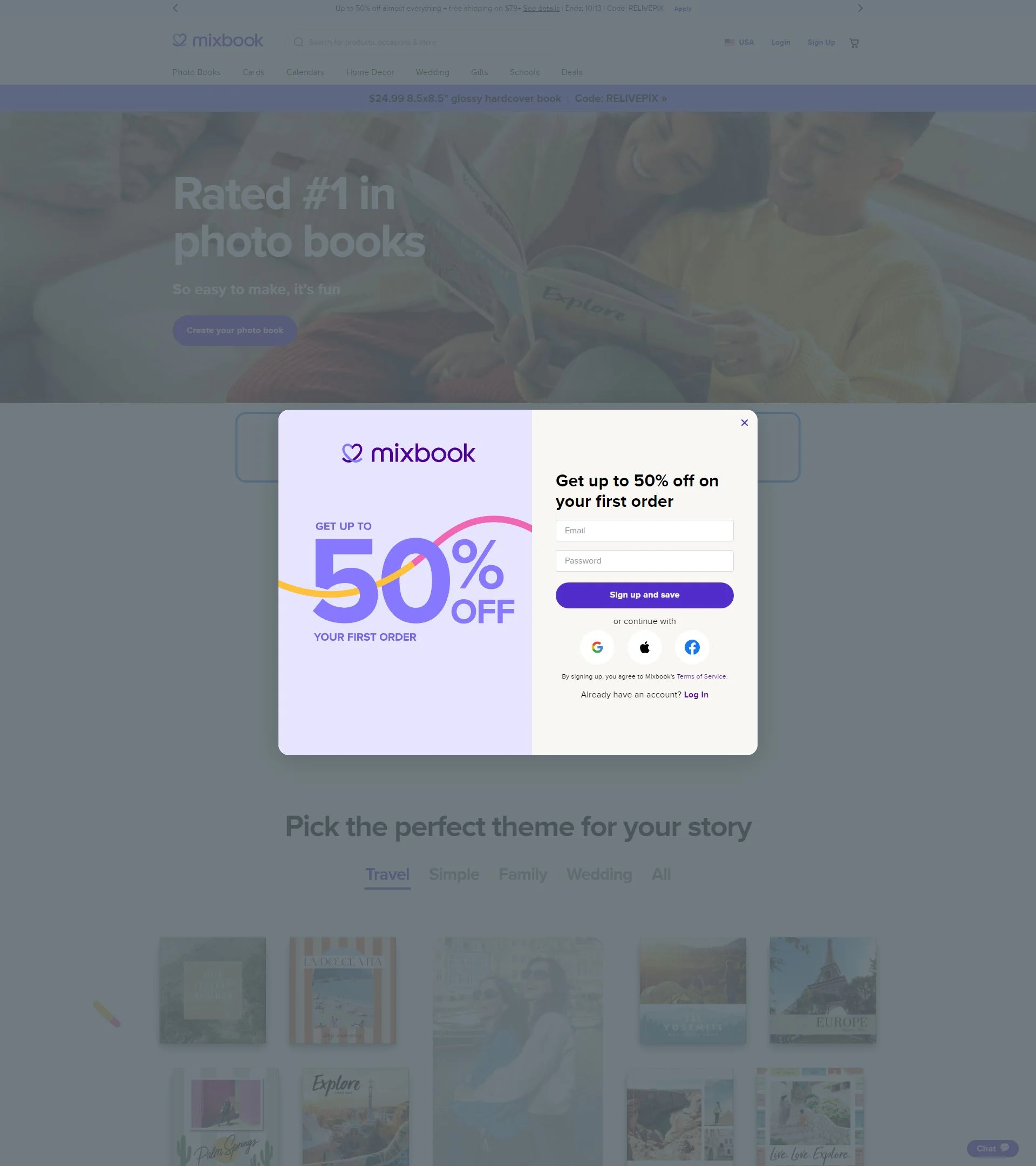 montagebook.com homepage