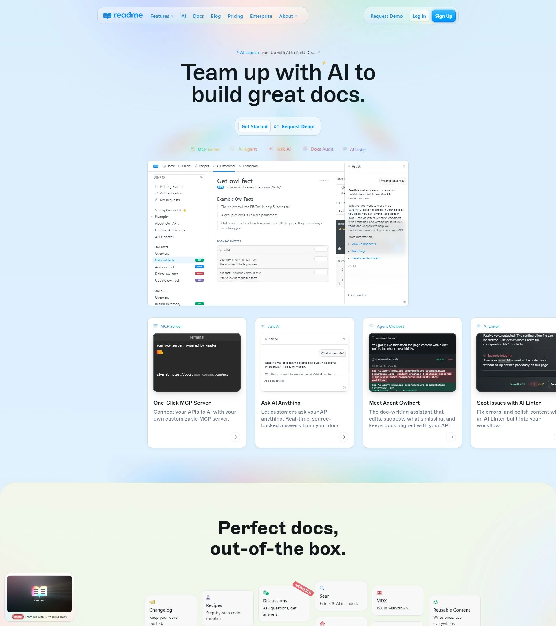 readme.io background