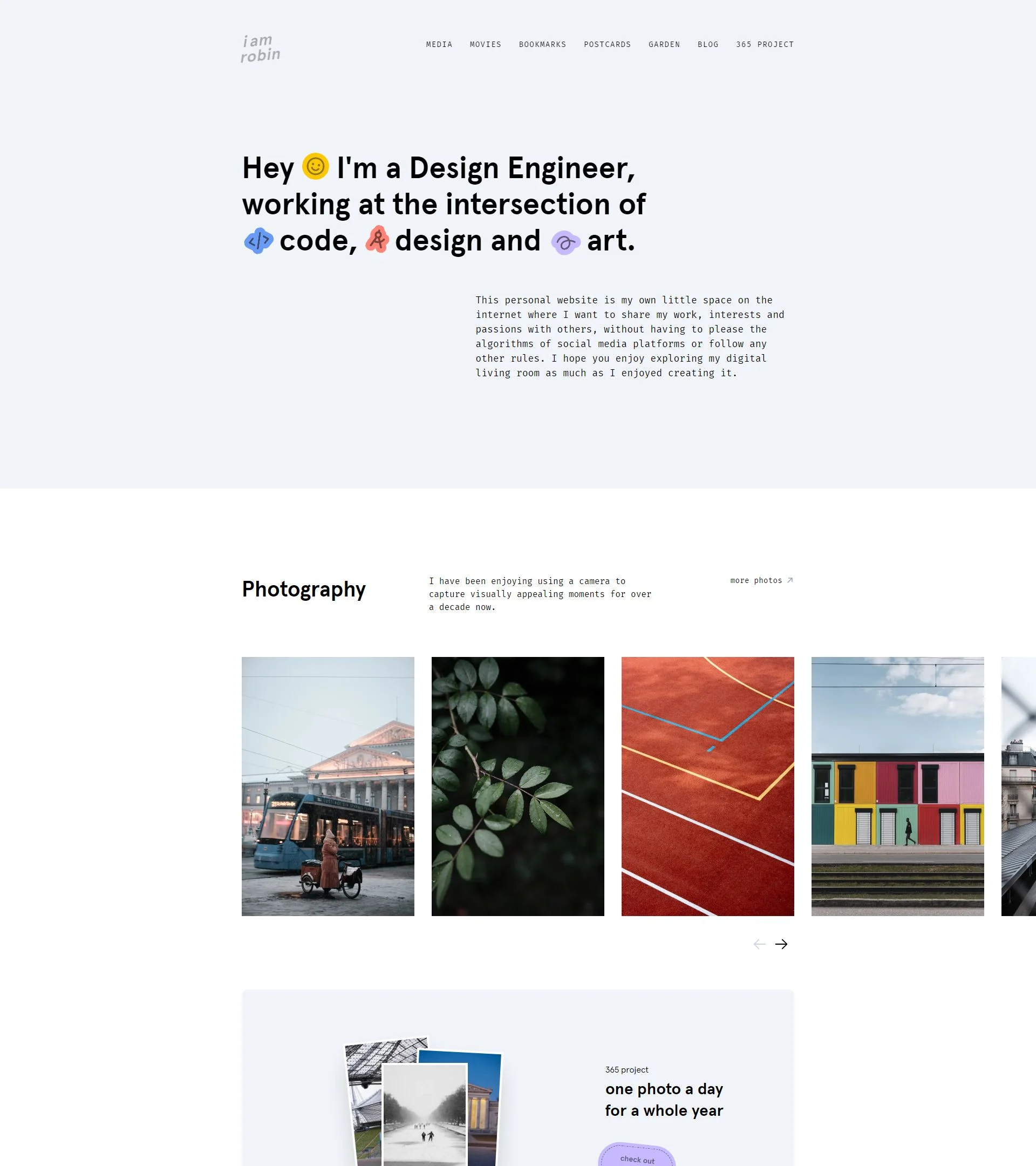 Robin Spielmann homepage