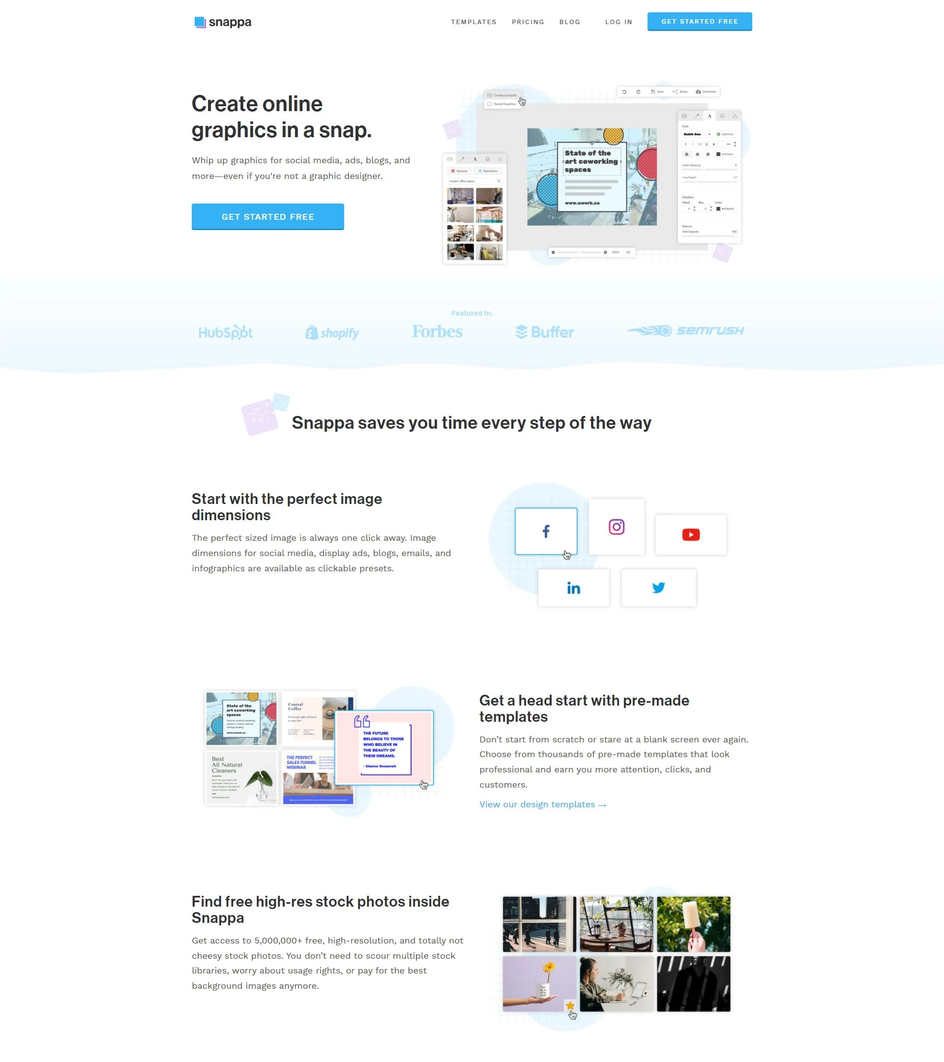 snappa.io background