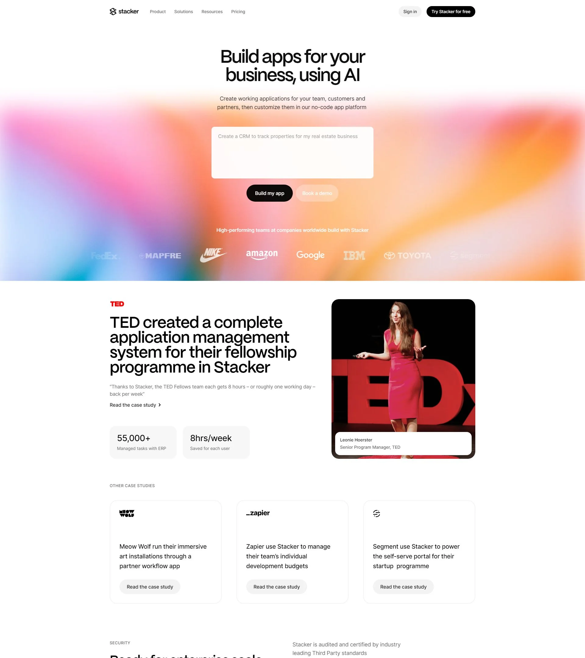 stacker.app background