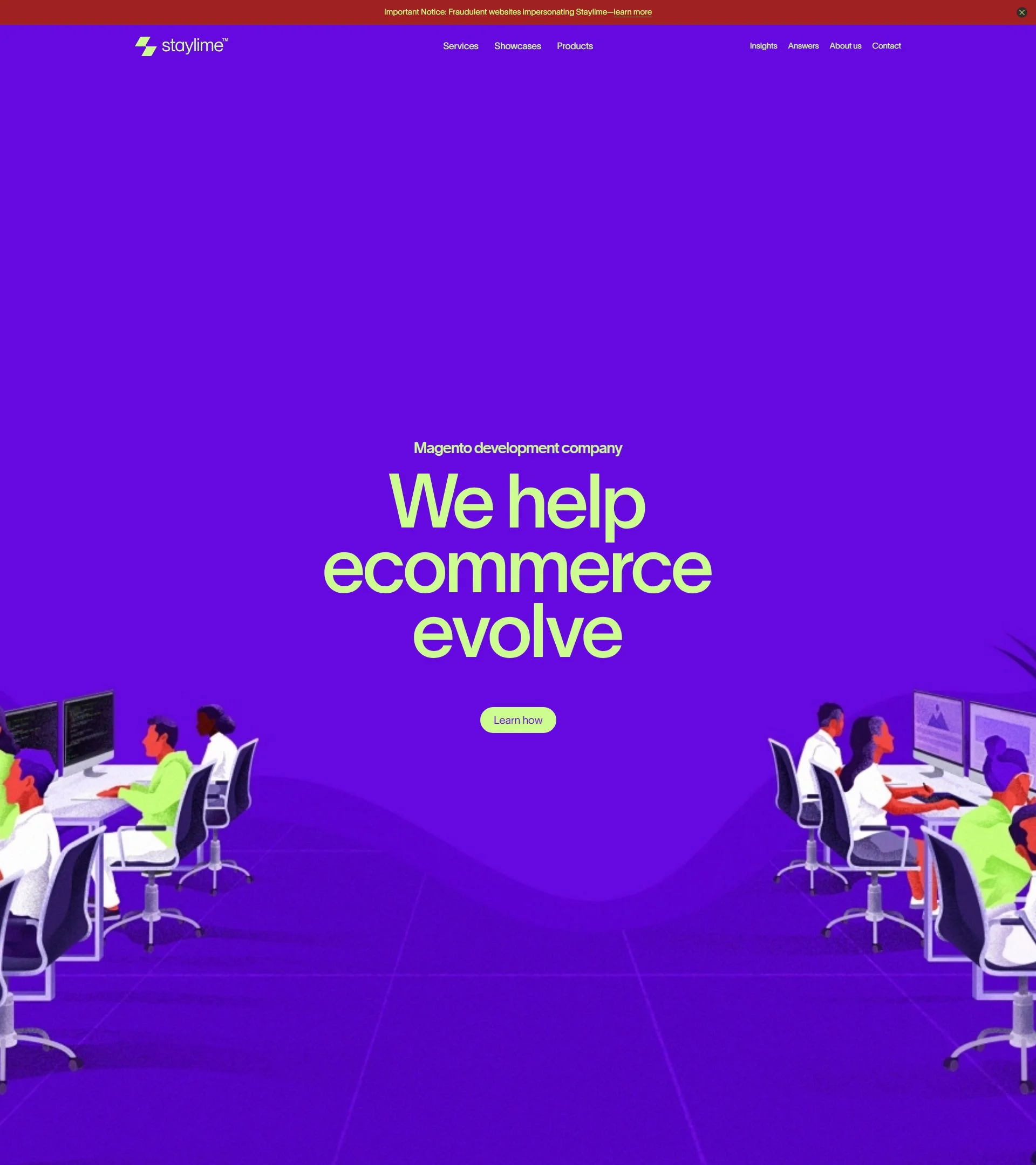 staylime.com homepage