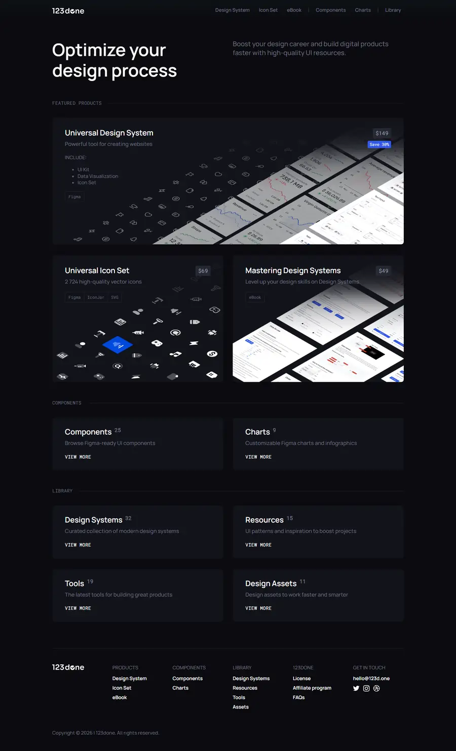 123d.one full-page screenshot