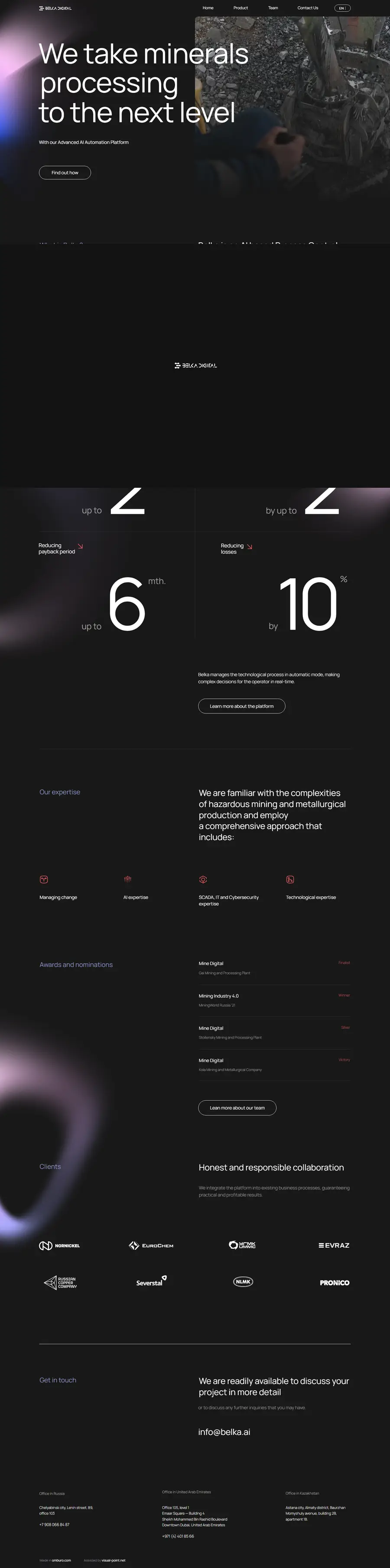 belka.ai full-page screenshot