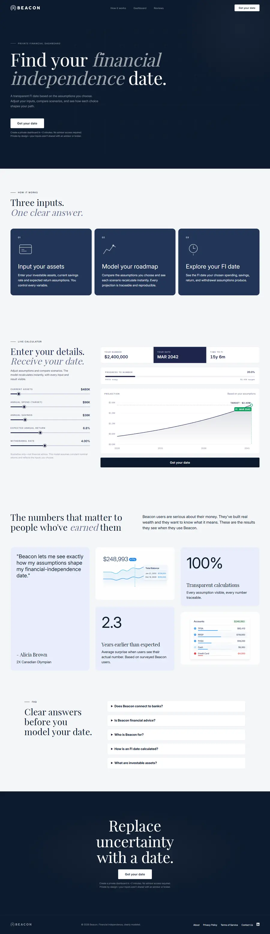 findyourbeacon.app full-page screenshot
