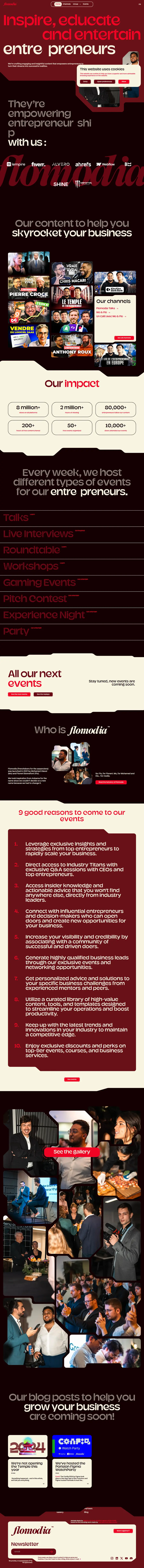 flomodia.com full-page screenshot