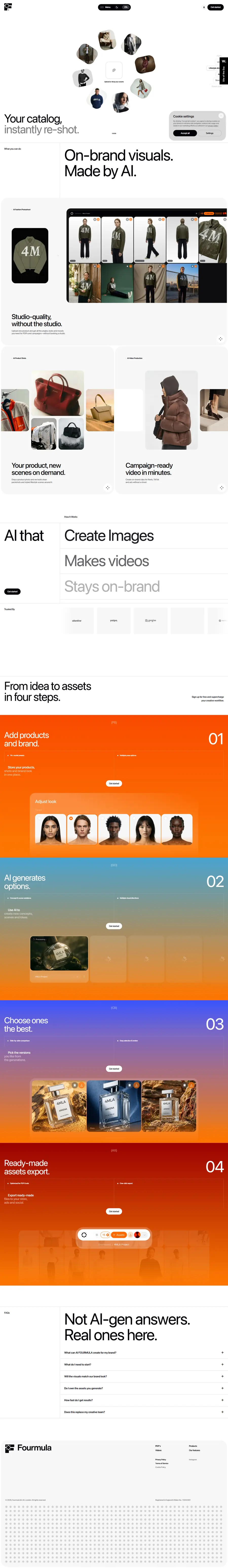 fourmula.ai full-page screenshot