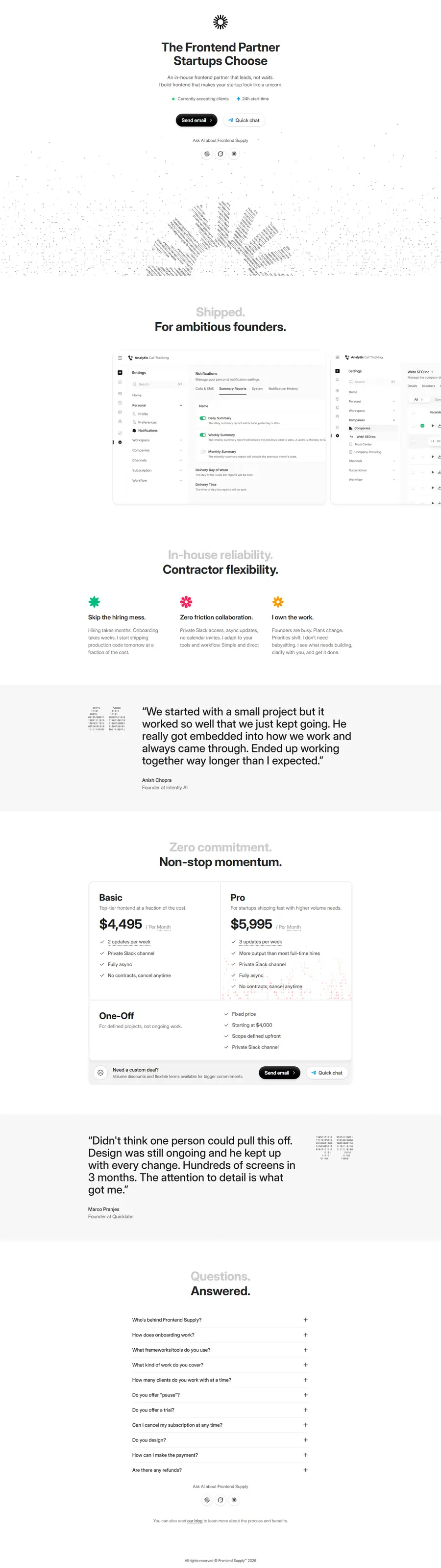 frontend.supply full-page screenshot