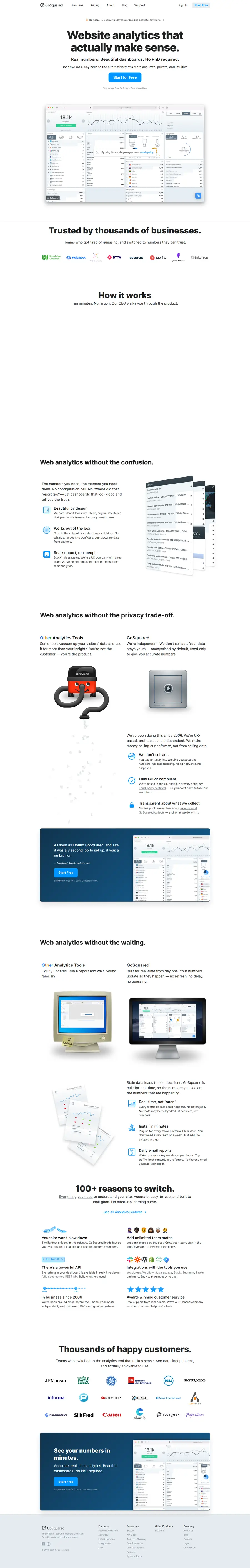 gosquared.com full-page screenshot