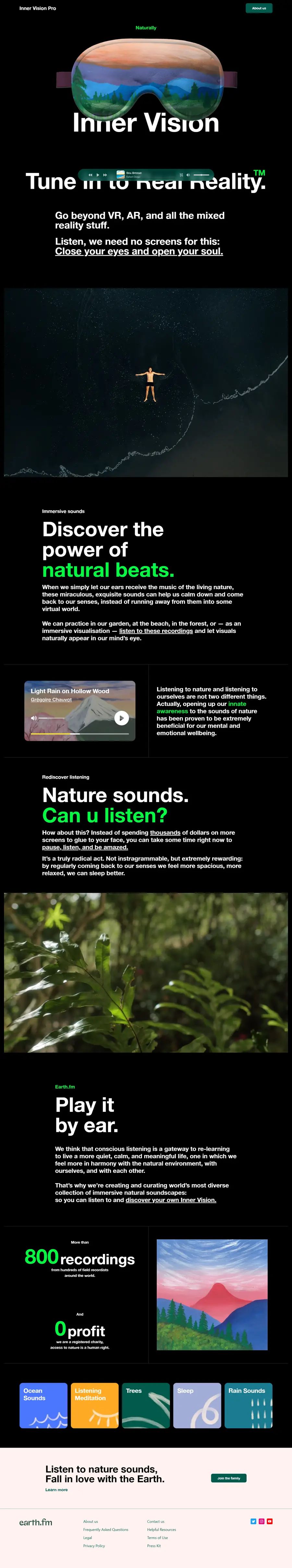 innervision.pro full-page screenshot