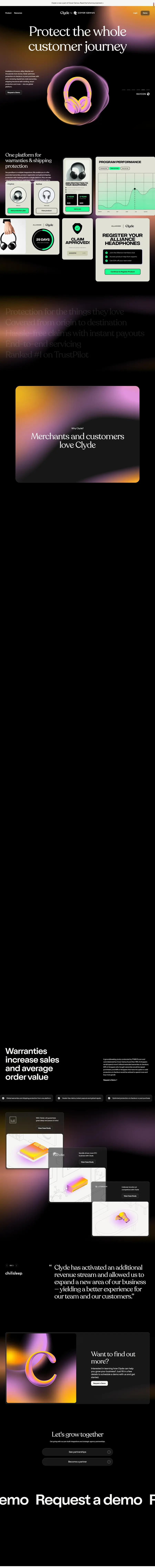 joinclyde.com full-page screenshot