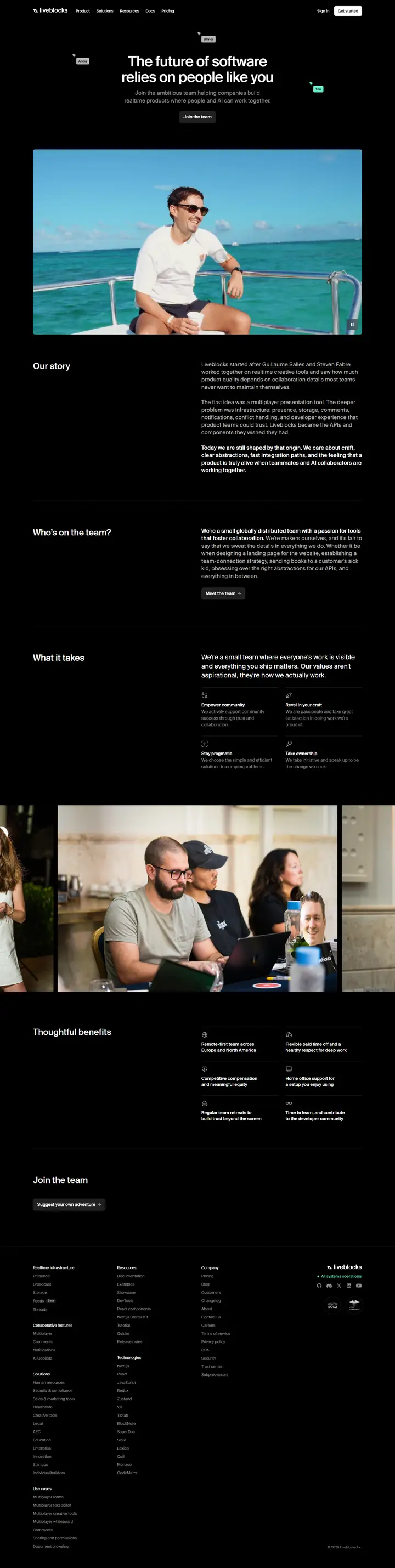 Jobs/Careers full-page screenshot