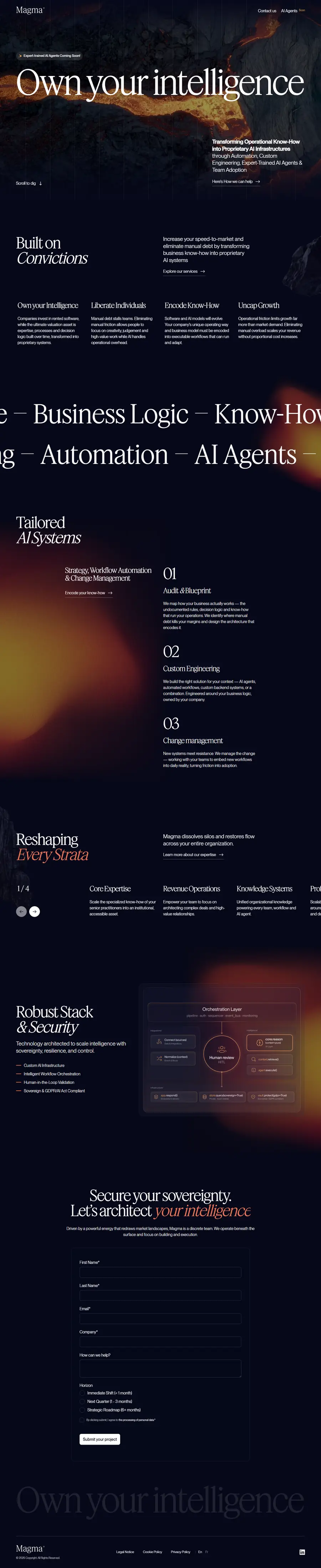 magma.build full-page screenshot
