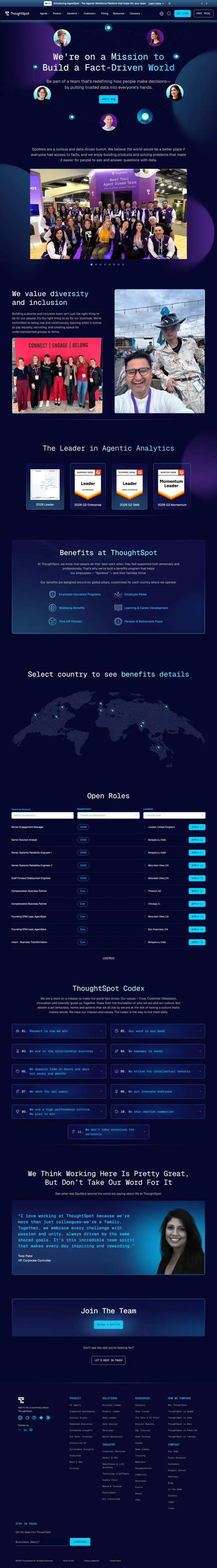 Jobs/Careers full-page screenshot