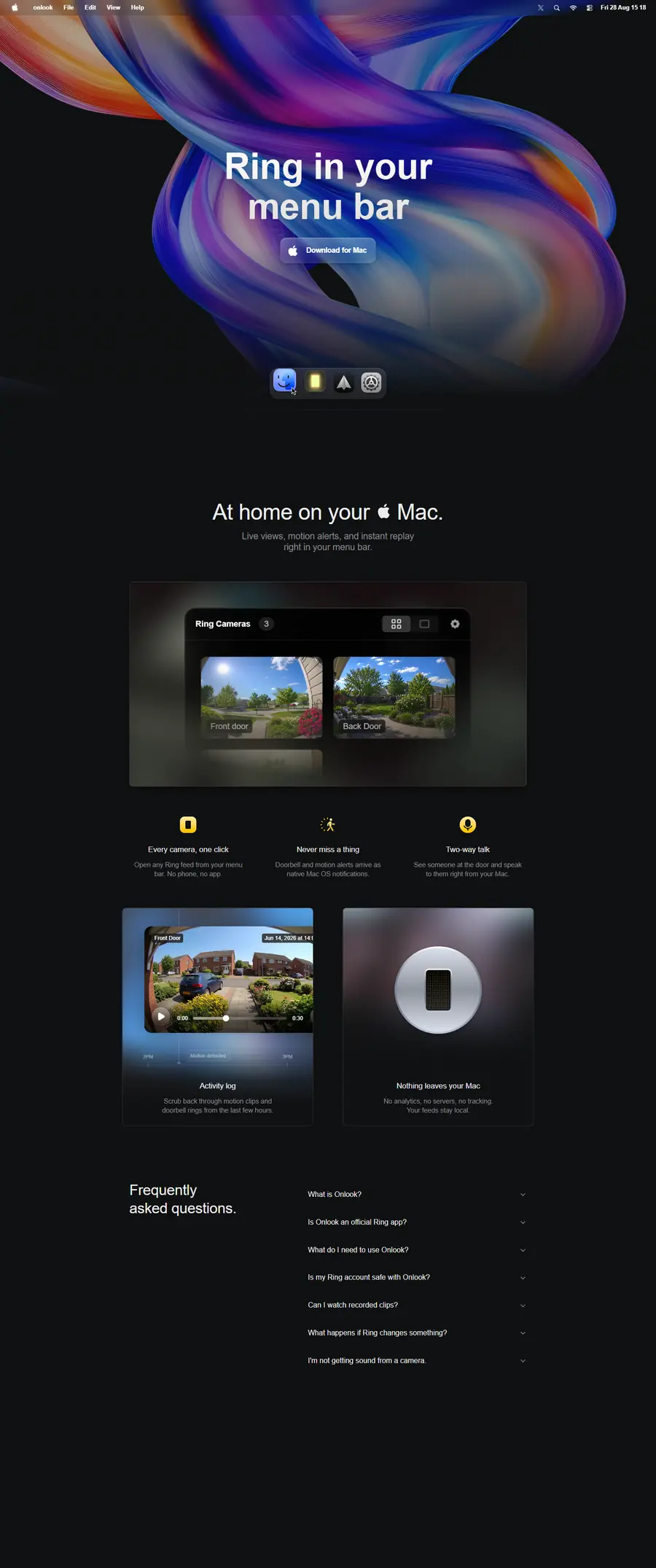 onlook.cam full-page screenshot