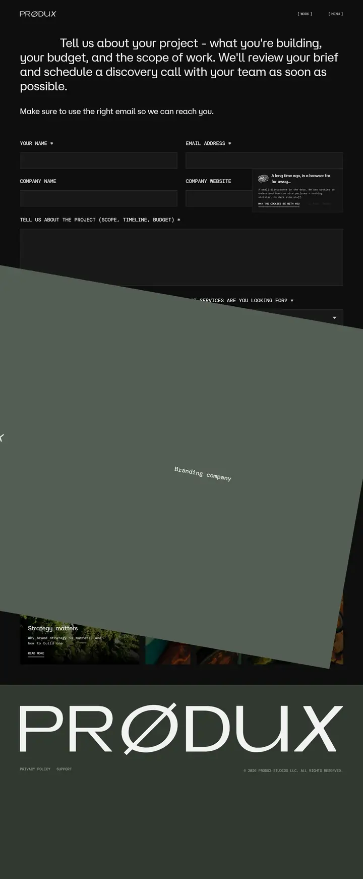 Contact full-page screenshot