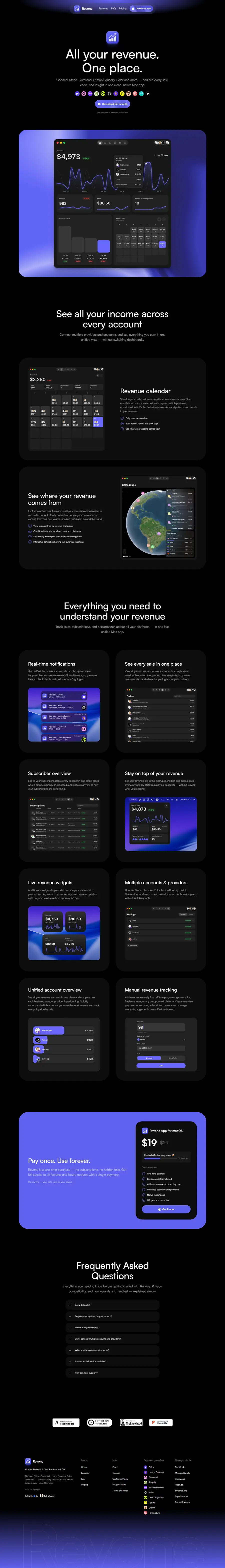 revone.app full-page screenshot