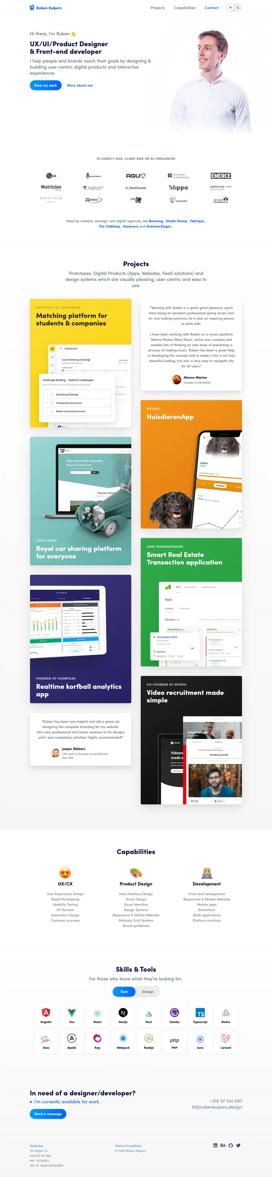 rubenkuipers.design full-page screenshot