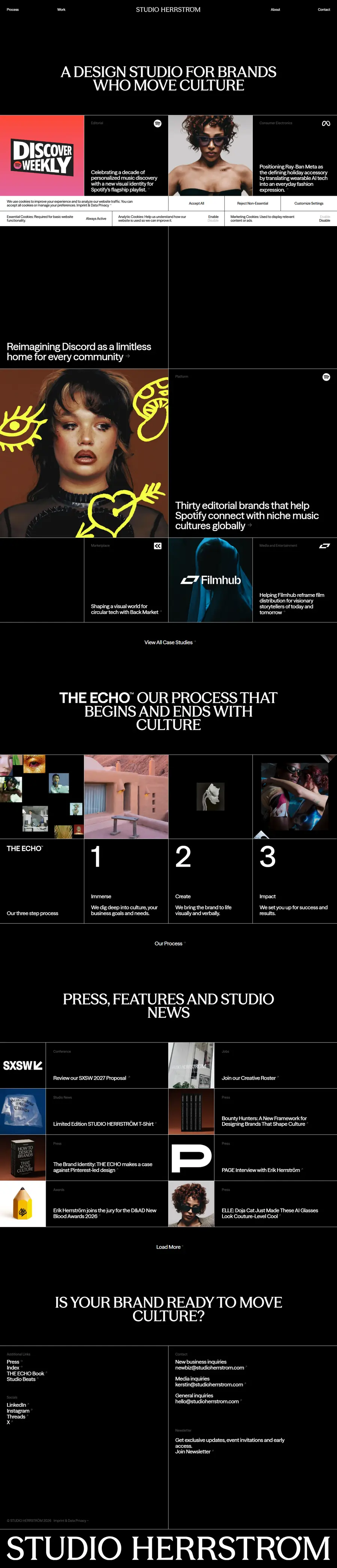 studioherrstrom.com full-page screenshot