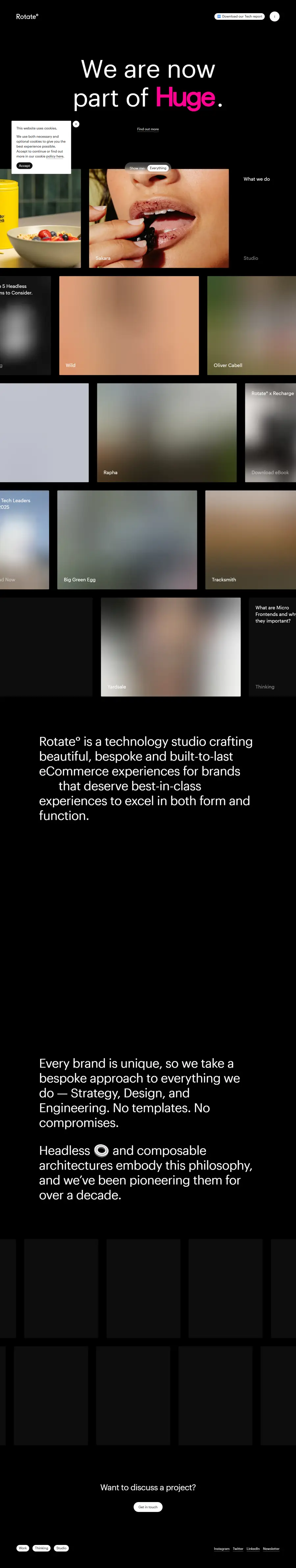 studiorotate.com full-page screenshot