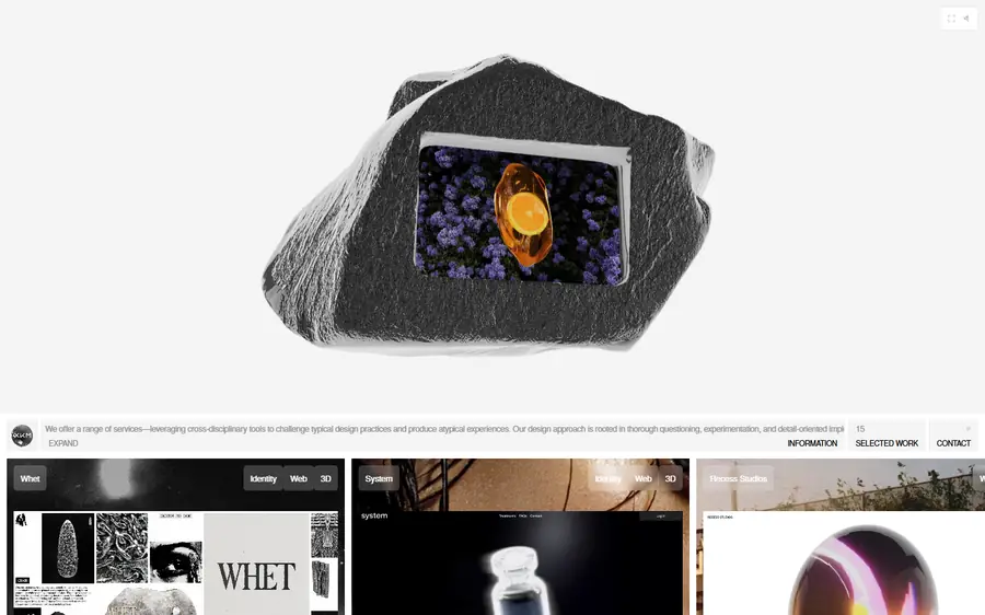 xkm.studio full-page screenshot